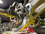 YFZ450R Rear Caliper Bracket + Rotor Guard